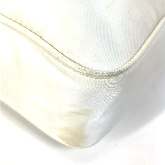 PRADA White Triangle Shoulder Bag - Picture 16 of 16